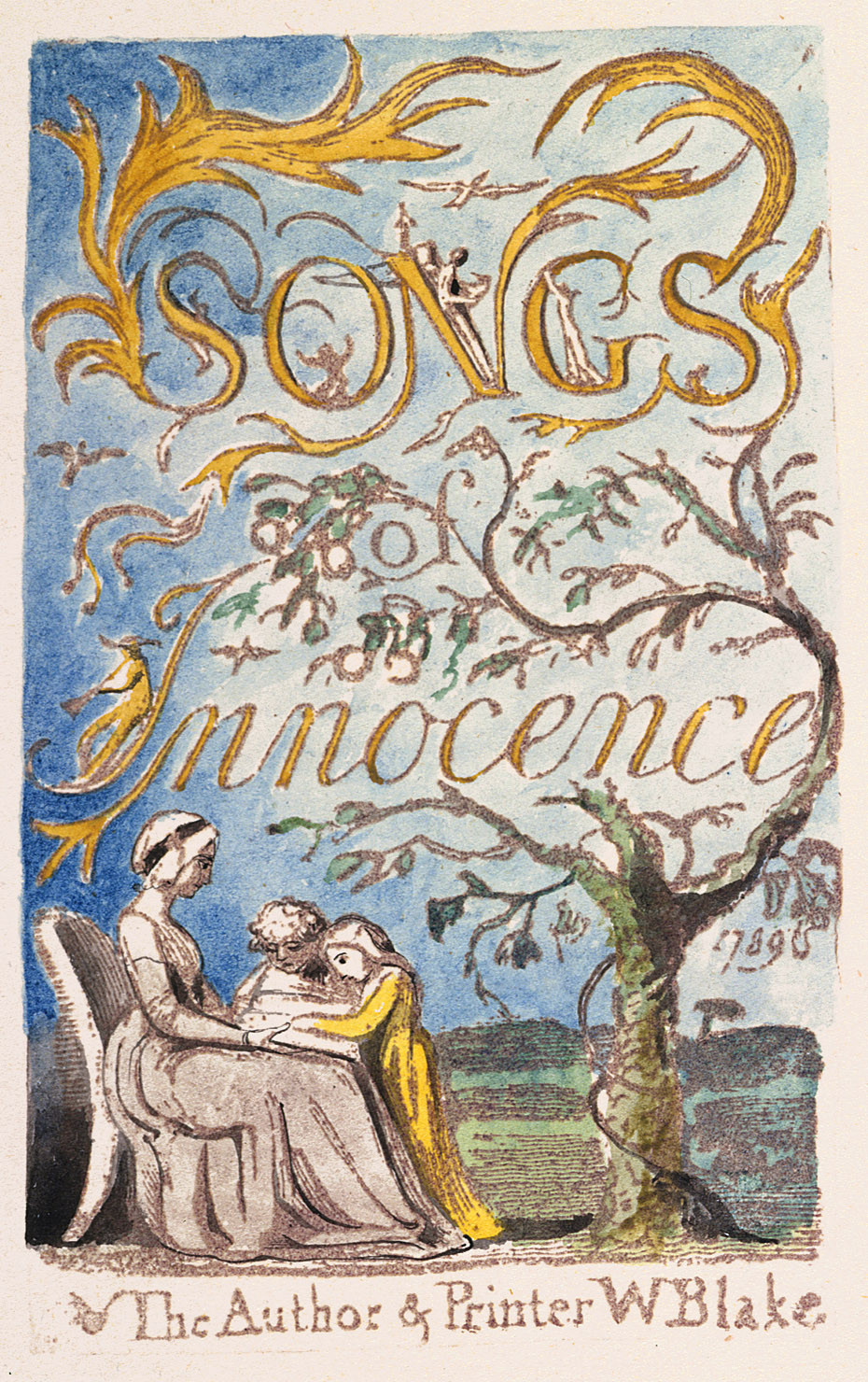SONGS
	of
	Innocence
	1789
	The Author & Printer WBlake